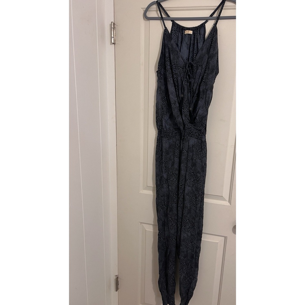 Khush Jumpsuit Bohemianโ Snake Python Animal Print Joggers Resort Wear Vacation